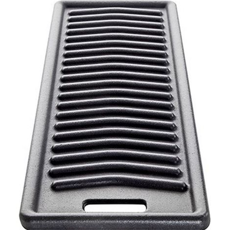 Allgrill Gussplatte für Gasgrill Chef S 15 x 46 cm Gusseisen Grillplatte