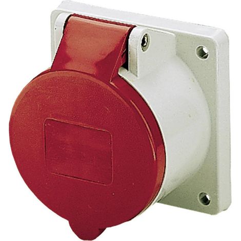 Prise 16A 5P IP44 panneau 1385 mennekes 0098 (1/2)