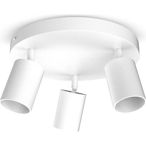 Applique orientable 3 spots blanche GU10 x3 Miidex Lighting® (1/5)