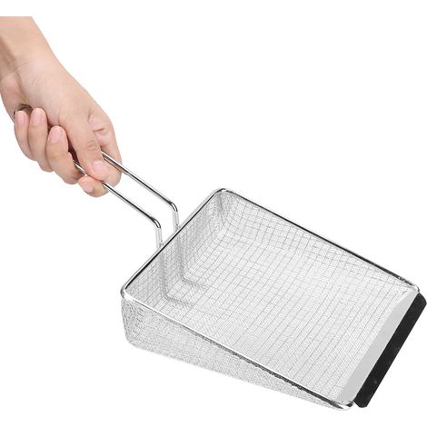 Pelle de cuisine multifonction en acier inoxydable avec passoire intégrée (1/5)
