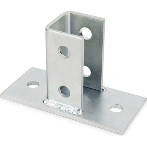 SPRX - SUPPORTO BASE RETTANGOLARE U INDEXTRUT 41X21-41X41-V ( 12 u.)