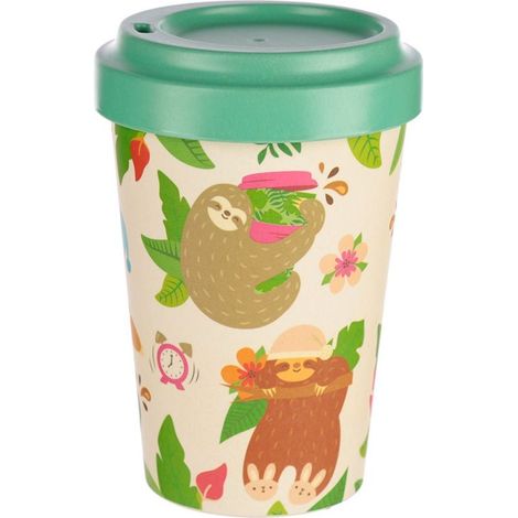Mug de Voyage Ecologique en Bambou Paresseux