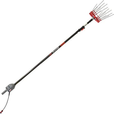 Abbacchiatore a Batteria per Olive Lisam Swing Brushless 12V - Asta telescopica carbonio 2,50-3,50 mt (1/3)