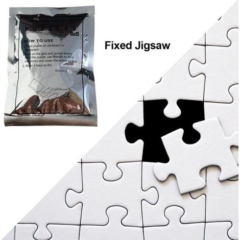 Colle Spéciale 25ml pour Puzzles - Adhésif Transparent de Conservation - Accessoire Puzzle (1/5)