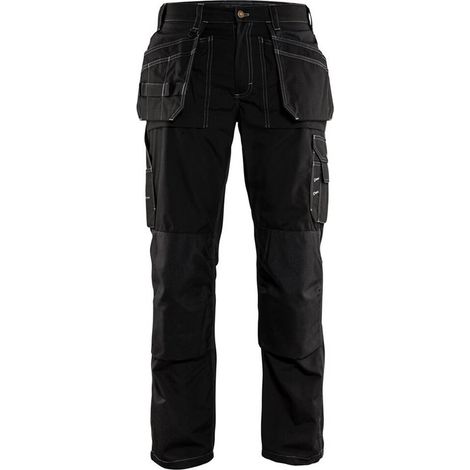 Pantaloni da lavoro estivi artigianali 1525 - Nero XS - FR(38) - SE(C44) - Standard (1/5)