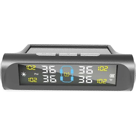 Capteurs externes Système de surveillance de la pression des pneus de voiture Moniteur de pression des pneus (1/5)