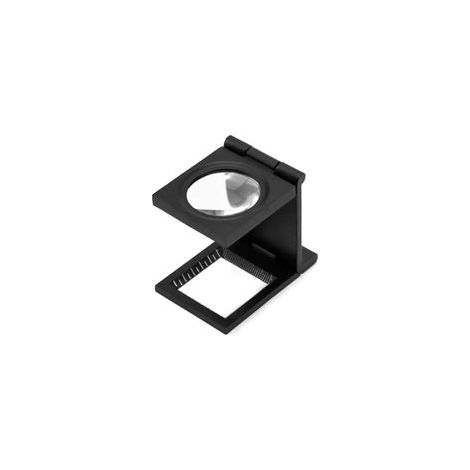 Loupe de table pliable en fil métallique, grossissement x10, pour le travail, le bureau, la maison, la réparation, les loisirs, l'artisanat et la lecture de journaux.
