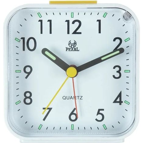Réveil - BIGILANTUH - Veilleuse Snooze - Alarme sonore - Design silencieux - Alimenté par batterie (1/4)