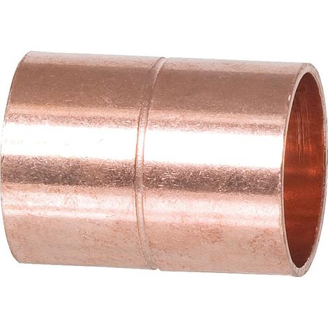 Raccord a souder en cuivre Manchon F/F avec bordure Type 5270 6 mm