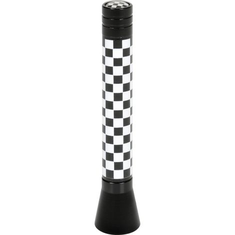 Flag, stelo antenna - 8 cm - Chequered