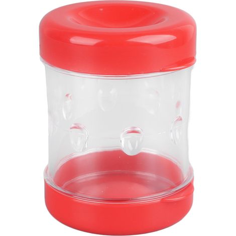 Décortiqueur d'œufs durs manuel à manivelle, outil de retrait de coquille pour cuisine, secoueur d'œufs rouge, accessoire pratique (1/5)