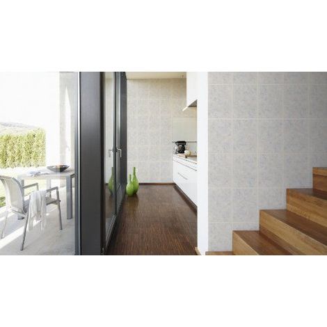 A.S. Creation Papier peint Dekora Natur bleu metallise 10,05 m x 0,53 m 859921