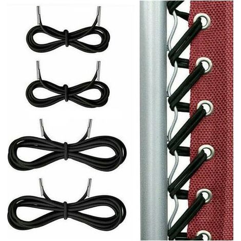 4 Pièces Remplacement Élastiques, Remplacement Corde, Elastique Corde Remplacement, Lacets Elastiques Zero Gravity Chaise, Universels Inclinables Lacets Élastiques pour Fauteuil Relax, Chaise Longue (1/5)