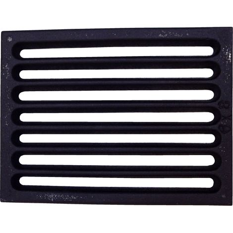Grille à cendres pour poêles à cheminée Caro XL de Cera - fonte - dimensions d'encastrement parfaitement adaptées
