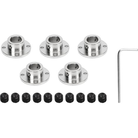 5 Pièces Manchon d'Accouplement à Brides avec Diamètre Intérieur 12mm pour Arbre de Guidage (1/5)