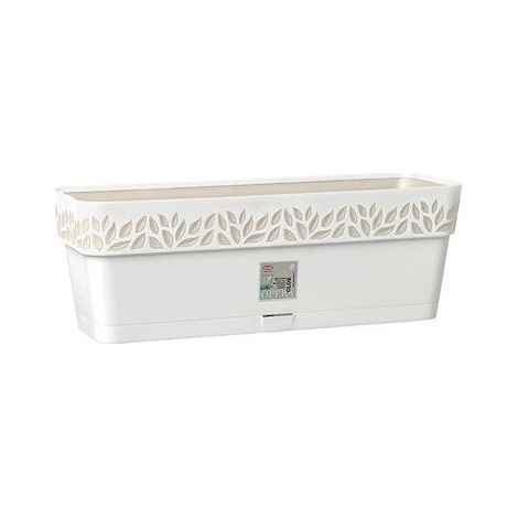 Jardinière Cloe Blanc Plastique (19 x 17 x 49,5 cm)