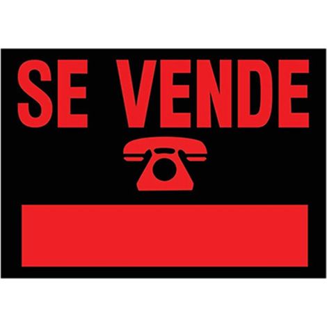 Schild zu verkaufen 35x50cm 831154
