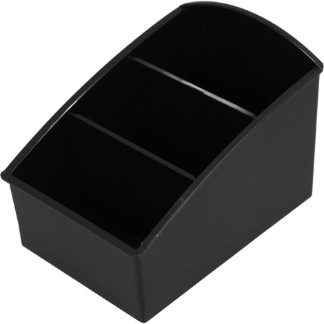 Teebeutelbox aus ABS mit mehreren Fächern, Schwarz, für Bars (1/5)