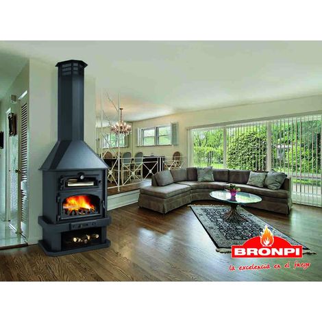 Poêle à bois EBRO - 14kw (1/5)