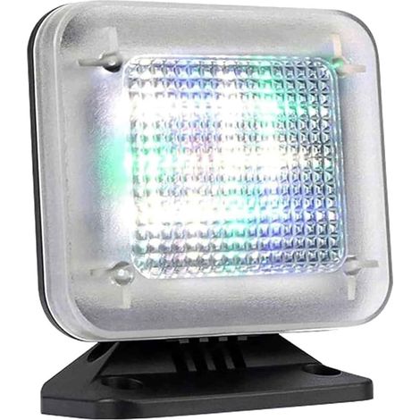 1 Simulateur de télévision,Lampe LED,Capteur crépuscule,4 modes,Sécurité domestique