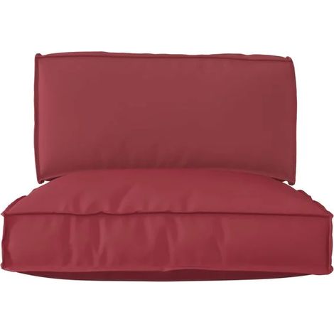 Ensemble de deux coussins de plateau, en tissu Oxford gris (1/4)