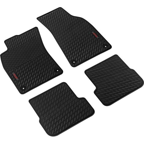 Pilot, set tappeti su misura in eco gomma - compatibile per Audi A6 4p (09/0403/11)  - Audi A6 Allroad (06/0602/12)  - Audi A6 Avant (03/0508/11) (1/5)