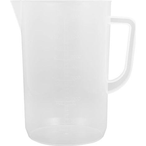 Tasse À Mesurer L'Huile Verre Doseur Cuisine Grande Capacité 3 L Tasse Graduée Avec Poignée Anti-Chaleur Bec Verseur Surface Graduée Pour Liquides Et Usage Ménager (1/5)