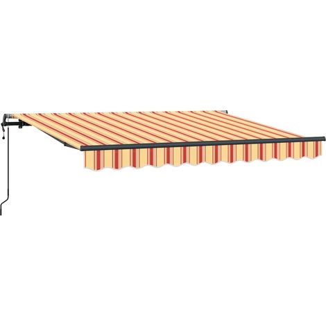 Retractable Awning Multicolour 250 x 200 cm vidaXL (1/5)