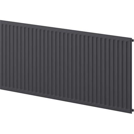 Mexen CH10 Hygiene Plattenheizkörper 600 x 1600 mm, seitliche Anschluss, 999 W, Anthrazit - W410H-060-160-66 (1/5)