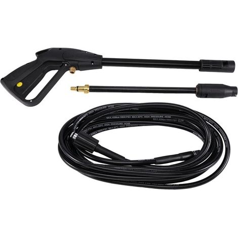Limpiador a presión G-Un, herramienta de limpieza para coches M22 con manguera de 8 m para un riego limpio del césped y el jardín.