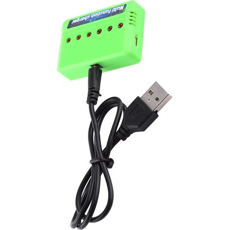 Chargeur Multifonction 6 en 1 pour Batterie Li-Po 3.7V Drone Syma X5C Quadricoptère (1/5)