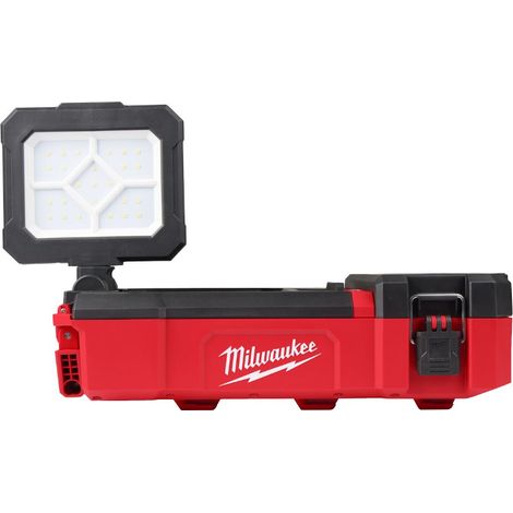 Milwaukee Akku-Leuchte Baustrahler LED PACKOUT M12 12V POAL-0