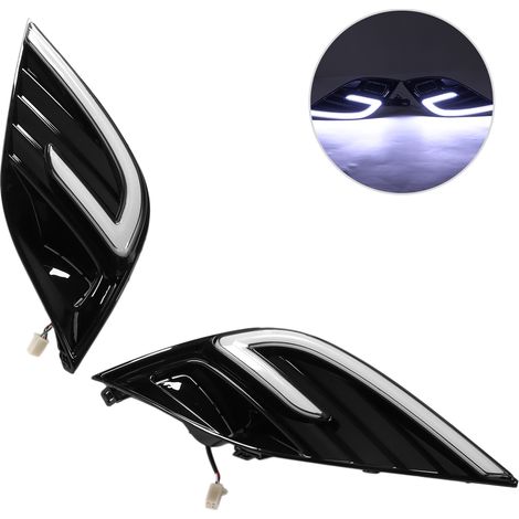 Lot de 2 feux de jour LED clignotants 12V pour Camry SE XSE 2018-2019 (1/5)