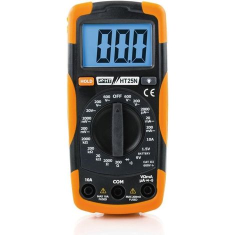 HT Italia Kompaktes digitales Multimeter in CAT III HT25N (1/5)