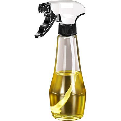 Nouveau vaporisateur d'huile pour la cuisson, flacon pulvérisateur d'huile d'olive de 200 ml avec buse rotative