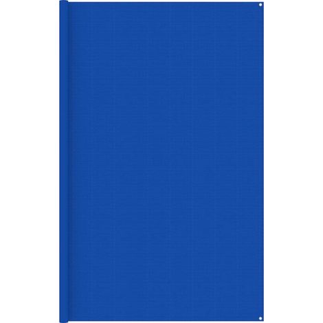 Tapis extérieur Tapis de tente Tapis de jardin 300x500 cm Bleu PEHD BZTE731214 (1/4)
