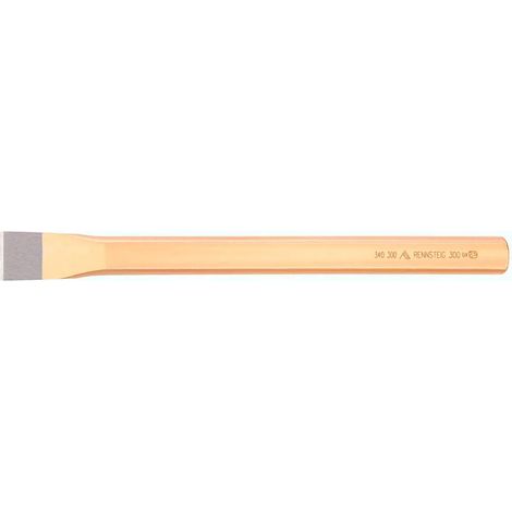 Cincel plano Rennsteig flat chisel pulido seguridad DIN 7256