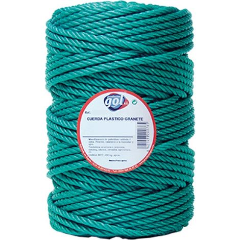 Rolle 100mt Kunststoffseil 6mm grün 72007-d