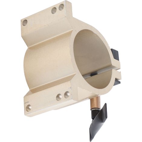 Spindelmotorhalterung 80 mm, Klemmbefestigung aus Aluminiumlegierung für Graviermaschinen (1/5)