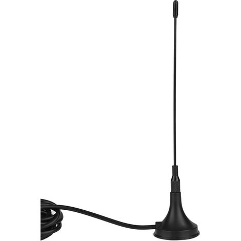 Antenne HD Portable Verticale avec Base Magnétique, pour TV ATSC/DVB-T/ISDB, pour Utilisation Intérieure et Extérieure (1/5)