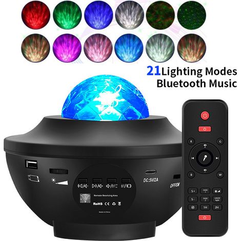 Filiyano – Lampe de chevet Mengxing vide avec musique USB et Bluetooth, ambiance (1/5)