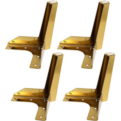 Ensemble de 8 pieds de canapé en fer forgé pour usage domestique (1/5)
