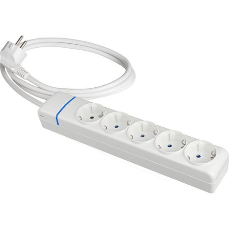 Extender With 5 2p+E Sockets, 16a 250v 1.5 M Cable H05vv-F 3g1.5mm². 8015p Solera (1/2)