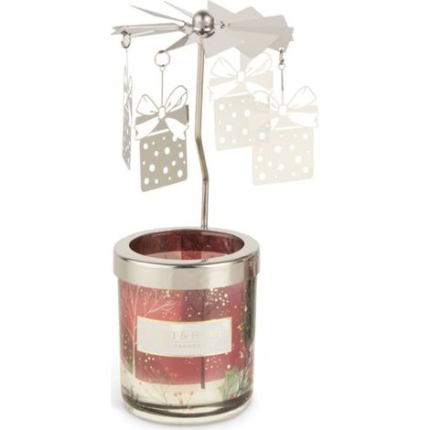 Ensemble cadeau petite bougie et carrousel animé heart and home (1/3)