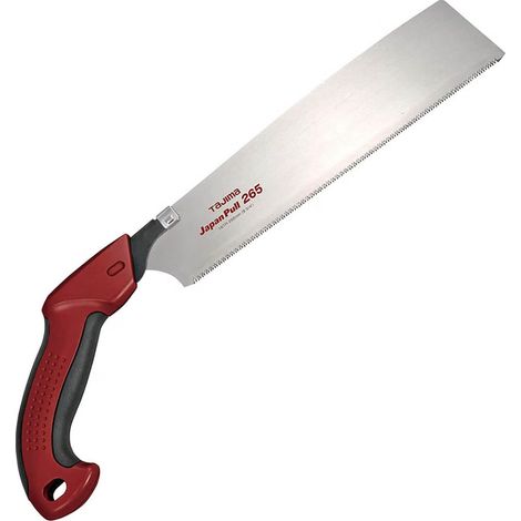 Tajima Pistol Grip Japanese Pull Saw 265mm 16TPI TAJPR265A NEW 2024 (1/2)