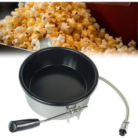 Ersatz-Popcornschüssel für Heißluft-Popcornmaschine, antihaftbeschichtete Schüssel mit ringförmigem Heizelement (3 Löcher - 15 mm) (1/5)