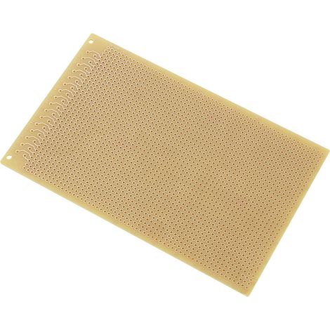 TRU COMPONENTS SU527413 Europlatine Hartpapier (L x B) 16 mm x 10 mm 35 µm Rastermaß 2.54 mm Inhalt (1/2)
