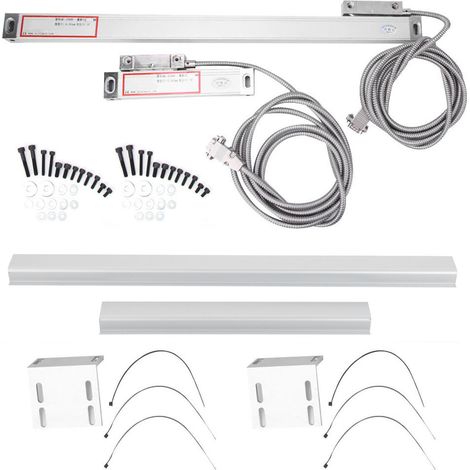 Balances linéaires DRO de haute précision, 2 pièces, pour lecture numérique JCS900-2Ae JCS900-3AE (300 + 600mm) (1/5)