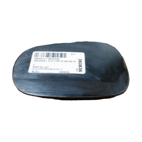[PRODUIT D'OCCASION] Glace Retroviseur Exterieur G RENAULT Megane I Ph2 Cpe 99-02 ♻️ Ref Oe. 7701040426 - Garantie à vie (1/3)