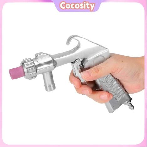 Cocosity Sableuse Kit de Pistolet à Sable, Machine de Sablage Pneumatique Portative avec 4 Buses en bricolage tapissier (1/5)